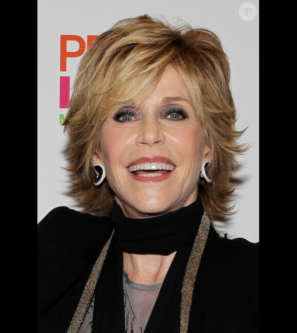 Jane Fonda à l'avant-première de la comédie Peace, Love & Misunderstanding, le 4 juin 2012 (New York).