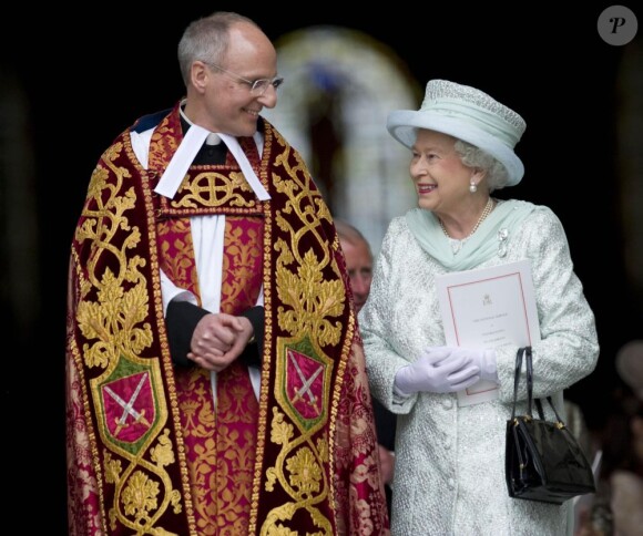 Messe en la cathédrale St. Paul le 5 juin 2012 pour le jubilé de diamant de la reine Elizabeth II.