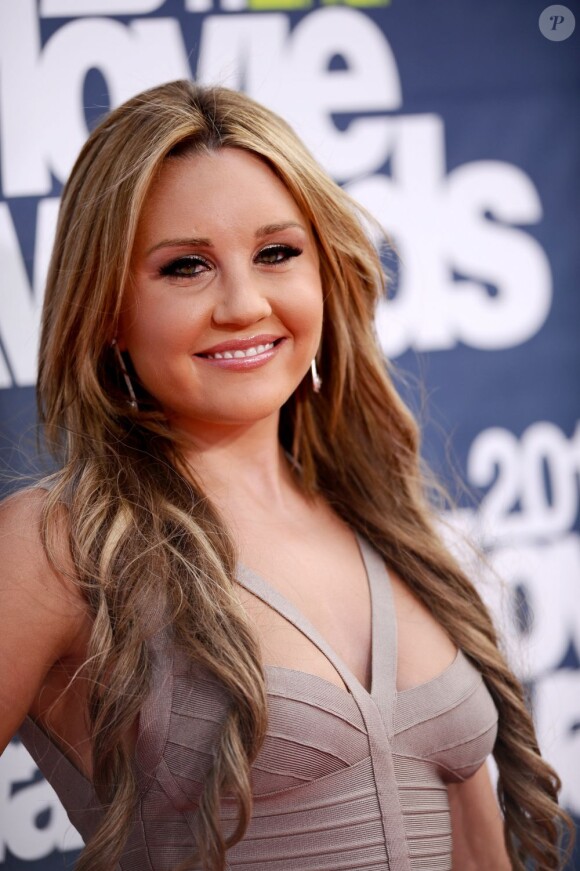 Amanda Bynes lors des MTV Movie Awards en juin 2011, où elle a annoncé la mise en pause de sa carrière.