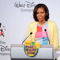 Michelle Obama lutte contre l'obésité en faisant appel à Disney