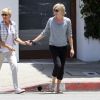 Ellen DeGeneres et sa femme Portia de Rossi se ressemblent. Los Angeles, le 6 juin 2012