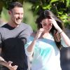 Megan Fox et Brian Austin Green en balade à Los Angeles, le 7 juin 2012.