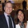 Michel Leeb et sa femme Béatrice lors de la soirée au profit de la fondation Children for Tomorrow, présidée par Steffi Graf à l'Hôtel national de Chaillot à Paris le samedi 9 juin 2012 à Paris