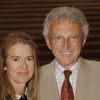 Nelson Monfort et son épouse lors de la soirée au profit de la fondation Children for Tomorrow, présidée par Steffi Graf à l'Hôtel national de Chaillot à Paris le samedi 9 juin 2012 à Paris