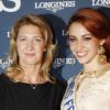 Steffi Graf et Delphine Wespiser lors de la soirée au profit de la fondation Children for Tomorrow, présidée par Steffi Graf à l'Hôtel national de Chaillot à Paris le samedi 9 juin 2012 à Paris