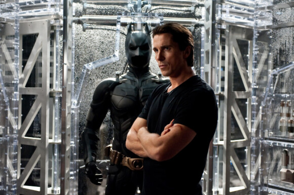 Christian Bale dans The Dark Knight Rises.