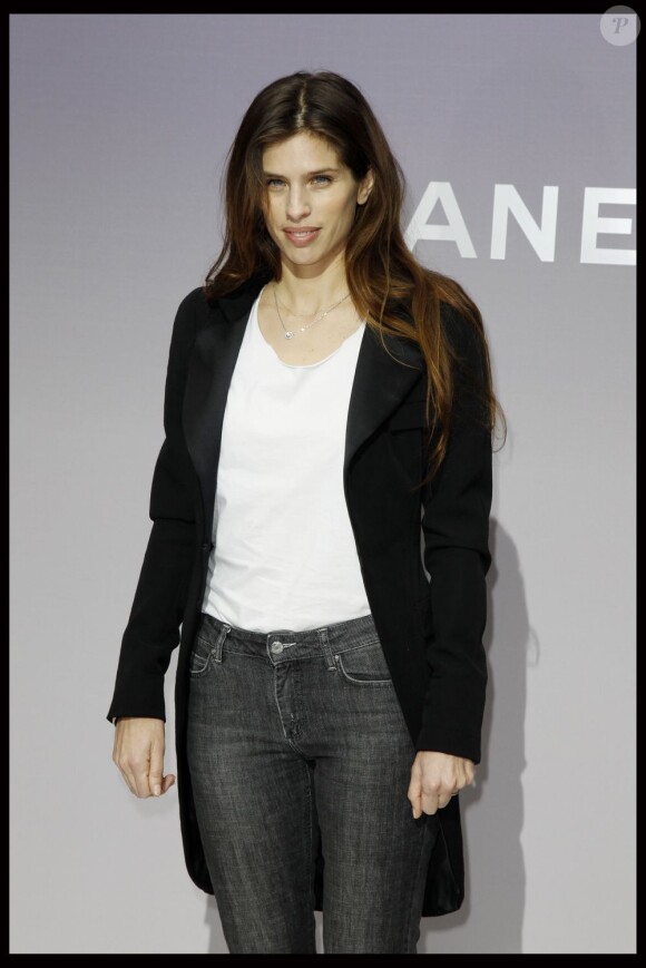 Maïwenn au défilé Chanel en mars 2012