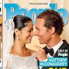 Matthew McConaughey et Camila Alves, heureux mariés en couverture de People