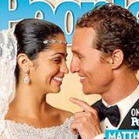 Matthew McConaughey et Camila Alves : Première photo de mariage !