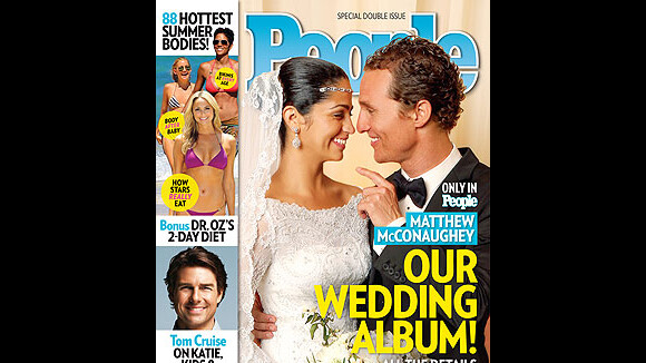 Matthew McConaughey et Camila Alves : Première photo de mariage !