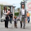 Matthew McConaughey et Camila Alves et leurs enfant Vida et Levi