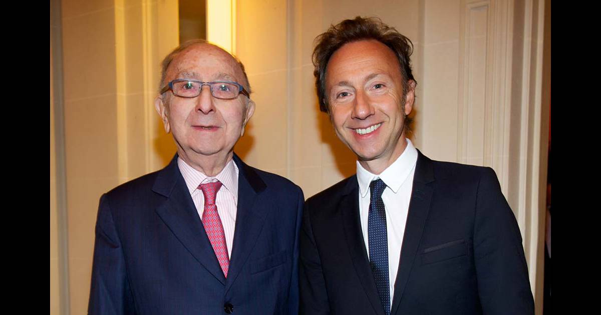 Louis Peres Fils De Vincent Peres Stéphane Bern et son père Louis lors du Déjeuner Pères & Fils, au