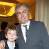 L'éditeur Laurent Laffont et son fils Paul lors du Déjeuner Pères & Fils, au Taillevent, à Paris, le mardi 12 juin 2012.