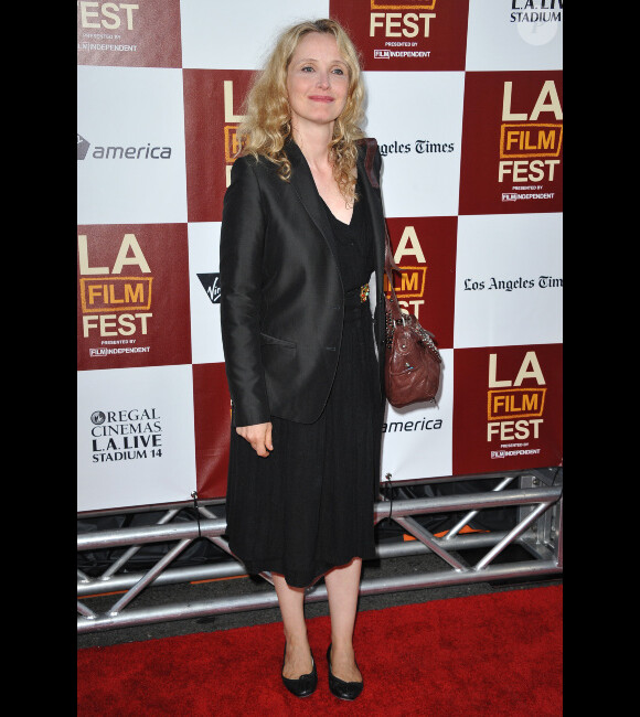 Julie Delpy lors de la présentation du film To Rome with Love, en ouverture du festival du film de Los Angeles le 14 janvier 2012