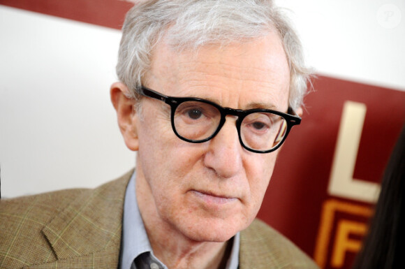 Woody Allen lors de la présentation du film To Rome with Love, en ouverture du festival du film de Los Angeles le 14 janvier 2012