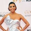 Eva Longoria, somptueuse, lors de la cérémonie de clôture du 52e Festival de Télévision de Monte-Carlo, le 14 juin 2012