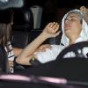 Justin Bieber vient chercher sa petite amie Selena Gomez, à l'aéroport de Toronto, le vendredi 15 juin 2012.