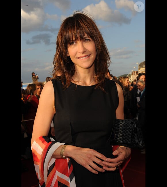 Sophie Marceau lors de la cérémonie de clôture du Festival du film romantique de Cabourg, le 16 juin 2012