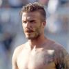 David Beckham s'exhibe le 17 juin 2012 à Carson lors de la victoire du Galaxy de Los Angeles face aux Timbers de Portland (1-0)
