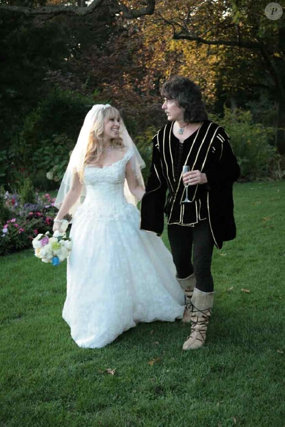 Mariage de Ritchie Blackmore et Candice Night