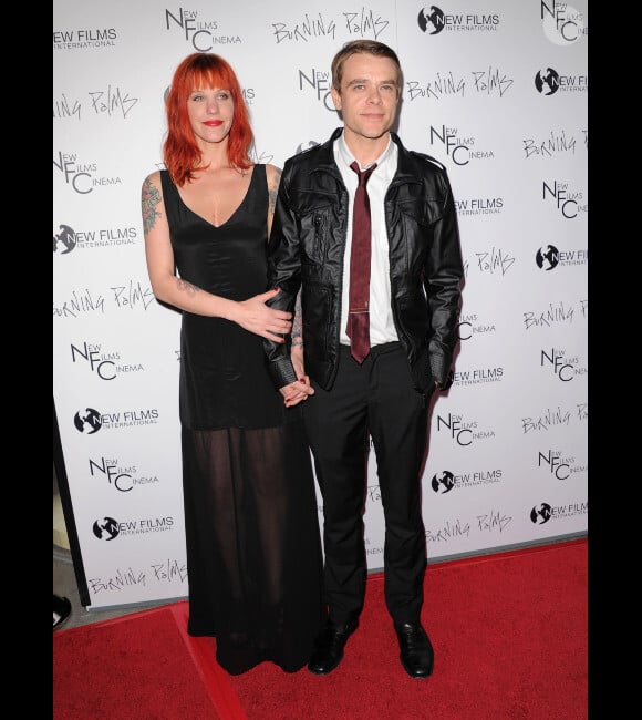 Nick Stahl et sa femme en janvier 2011 à Los Angeles.