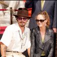Vanessa Paradis et Johnny Depp, unis en 2005 sur le Walk of Fame