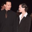 Vanessa Paradis et Johnny Depp, un couple amoureux, en 2001