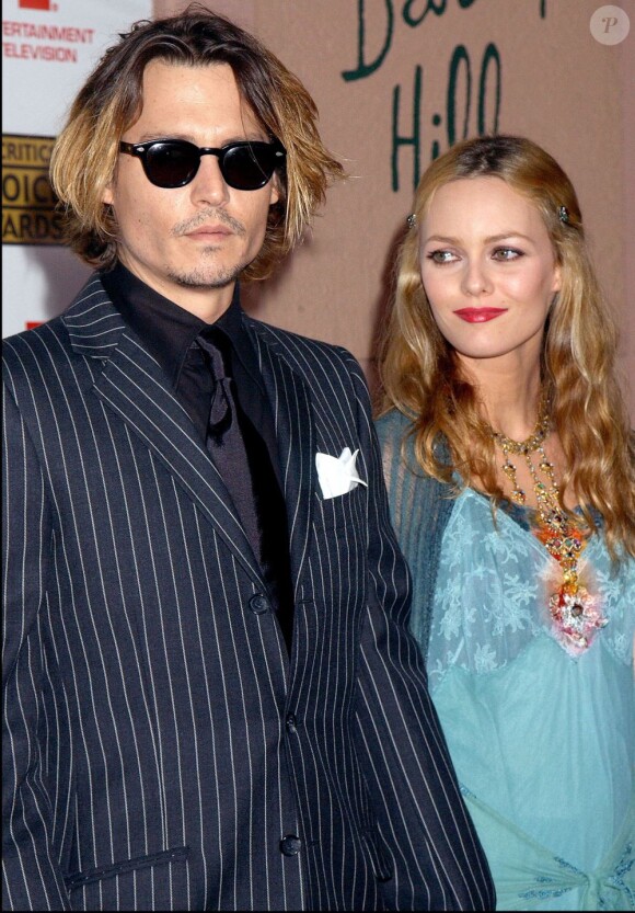 Vanessa Paradis et Johnny Depp en 2004