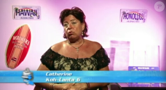 Catherine dans Les Anges de la télé-réalité 4 le jeudi 21 juin 2012 sur NRJ 12