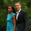 Barack et Michelle Obama à Washington le 5 mai 2012
