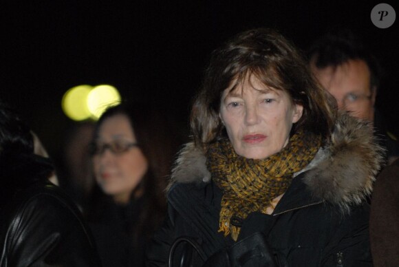 Jane Birkin à Paris, le 11 mars 2012.