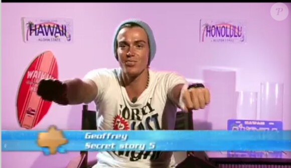 Geoffrey dans Les Anges de la télé-réalité 4 le jeudi 28 septembre 2012 sur NRJ 12