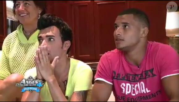 Bruno et Mohamed dans Les Anges de la télé-réalité 4 le jeudi 28 septembre 2012 sur NRJ 12