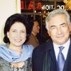 Anne Sinclair et Dominique Strauss-Kahn à Paris, le 10 novembre 2000.