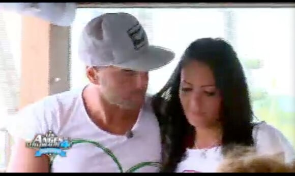Sofiane et Nabilla dans Les Anges de la télé-réalité 4 le vendredi 29 juin 2012 sur NRJ 12