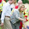 Le grand-duc Henri et la grande-duchesse Maria Teresa n'ont pas manqué de féliciter les chiens acteurs de l'exercice. La famille grand-ducale de Luxembourg, ainsi que la comtesse Stéphanie de Lannoy, fiancée du prince Guillaume, a assisté le 28 juin 2012 à une action de la section canine de la Croix-Rouge.