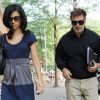 Alec Baldwin et sa fiancée Hilaria Thomas sont occupés par les derniers préparatifs de leur mariage, prévu demain, le 30 juin, à New York. Le 29 juin 2012.