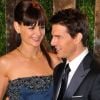 Tom Cruise et Katie Holmes, en février 2012 à Los Angeles.