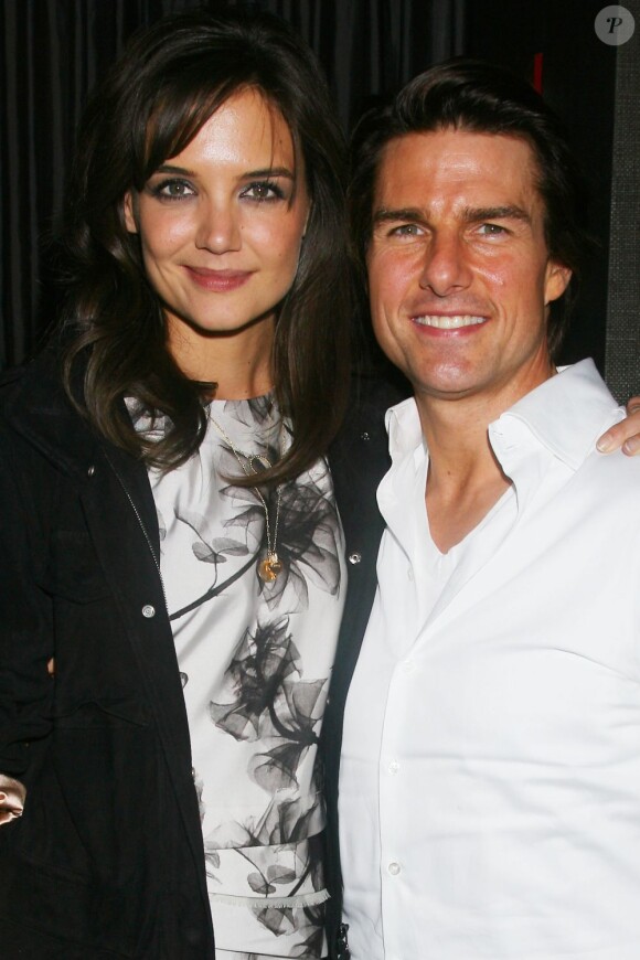 Tom Cruise et Katie Holmes, en septembre 2010 à New York.