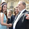 Lana Del Rey et Harvey Weinstein ont déjeuné ensemble au restaurant L'Avenue à Paris le 2 juillet 2012
