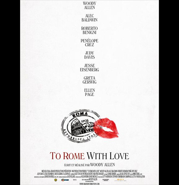 Affiche du film To Rome With Love