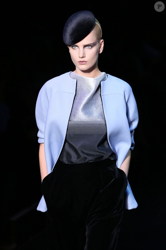 Défilé Giorgio Armani Privé au Théâtre National de Chaillot. Paris, le 3 juillet 2012.