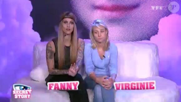 Fanny et Virginie dans la quotidienne de Secret Story 6 le mercredi 4 juillet 2012 sur TF1
