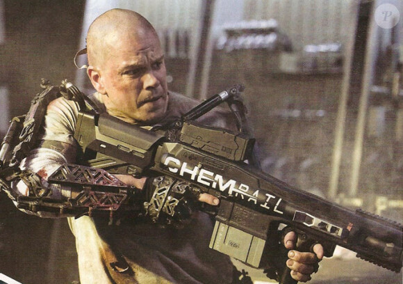 Première photo de Matt Damon dans Elysium, le film de science-fiction de Neil Blomkamp. En salles le 6 mars 2013.