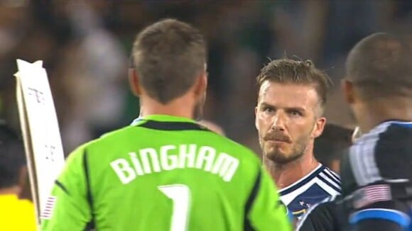 David Beckham : Lourdement sanctionné pour avoir provoqué une bagarre