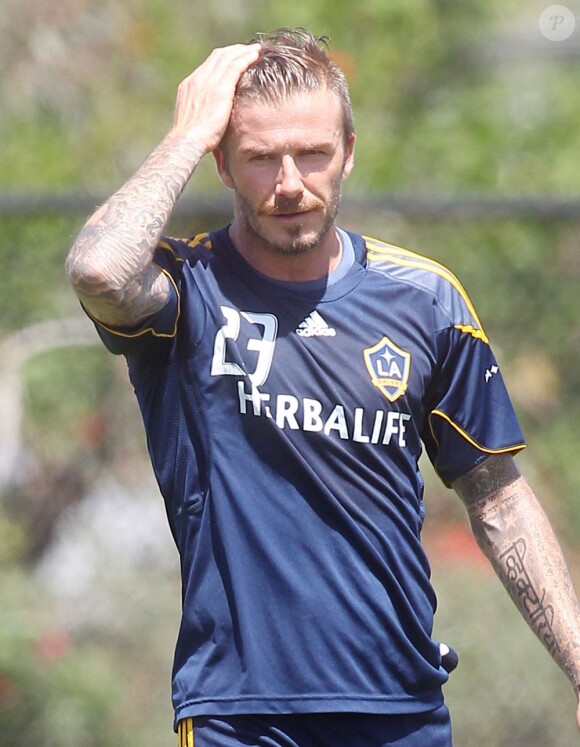 David Beckham le 28 juin 2012 à Carson