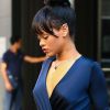 Rihanna se rend à l'enterrement de sa grand-mère Clara Braithwaite. New York, le 6 juillet 2012.