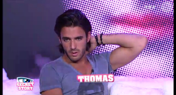 Thomas dans la quotidienne de Secret Story 6 le samedi 7 juillet 2012 sur TF1