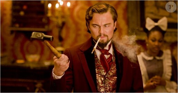 Leonardo DiCaprio dans Django Unchained de Quentin Taratino, en salles le 16 janvier 2013.