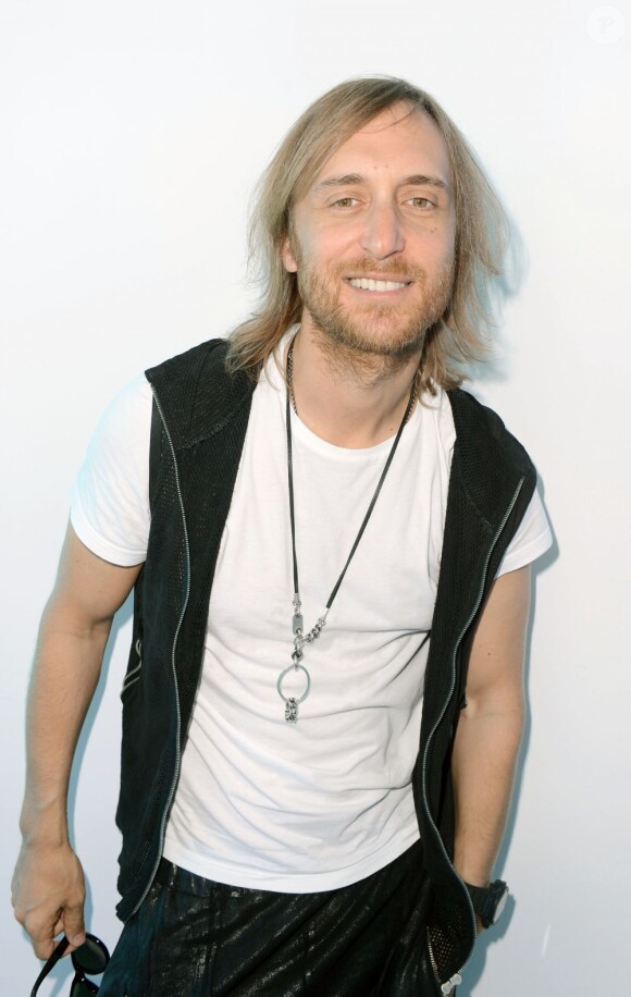 David Guetta et sa femme Cathy inaugure F*** Me I'm Famous Lounge Club au coeur de l'aéroport d'Ibiza, le 17 juillet 2012.